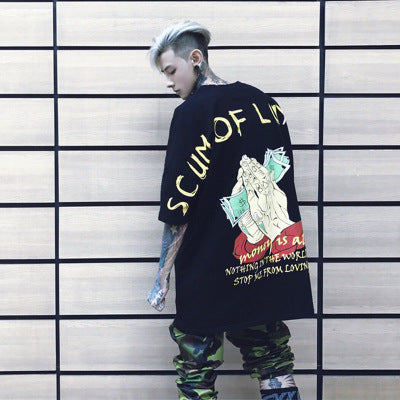 Couples with money supreme printed short sleeves