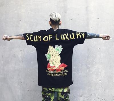 Couples with money supreme printed short sleeves